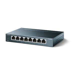 TP-LINK 8port Gigabit Yönetilemez Switch Çelik Kasa TL-SG108