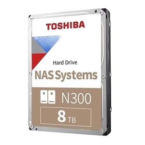 TOSHIBA 8TB N300 MN10ADA800S 7200 RPM 512MB SATA-3 NAS Diski