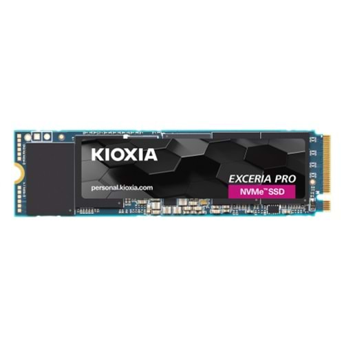 KIOXIA 1TB EXCERIA PRO LSE10Z001TG8 7300- 6400MB/s M2 PCIe NVMe Gen4 Disk