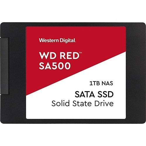 WD 1TB RED S500 WDS100T1R0A 560- 530MB/s SATA-3 SSD NAS Diski