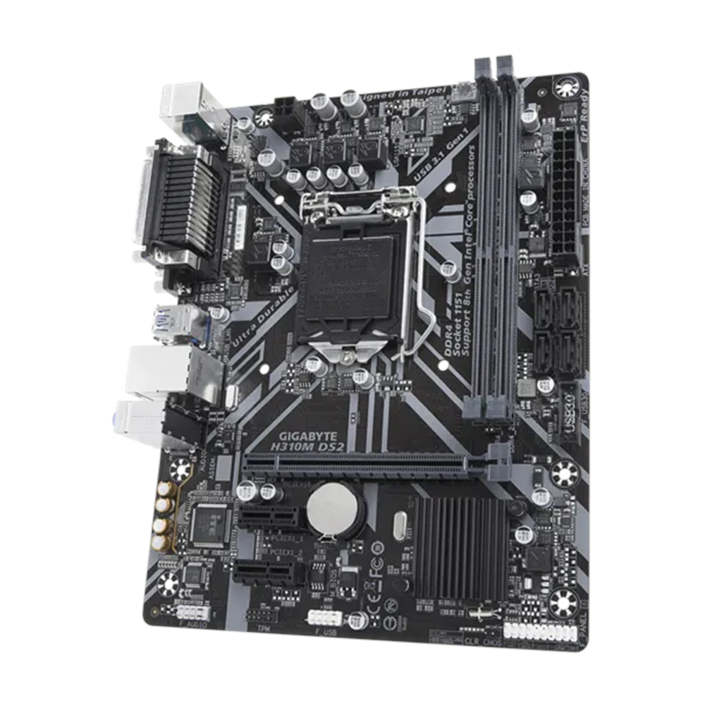 GIGABYTE H310M-DS2 DDR4 PCIe 16X v3.0 1151p v2 mATX