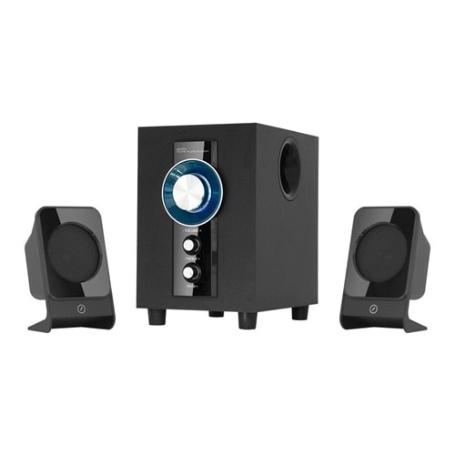 Frisby FS-6100 2.1 40W RMS USB+SD+MMC ahşap hoparlör