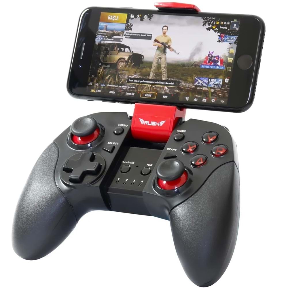 Rush Apache GBT414 USB,PC/Android Siyah game pad