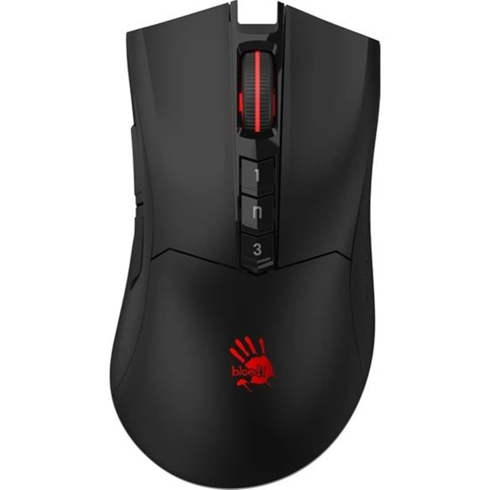 A4 Tech Bloody R90 PLUS Kablosuz şarjlı siyah oyun mouse