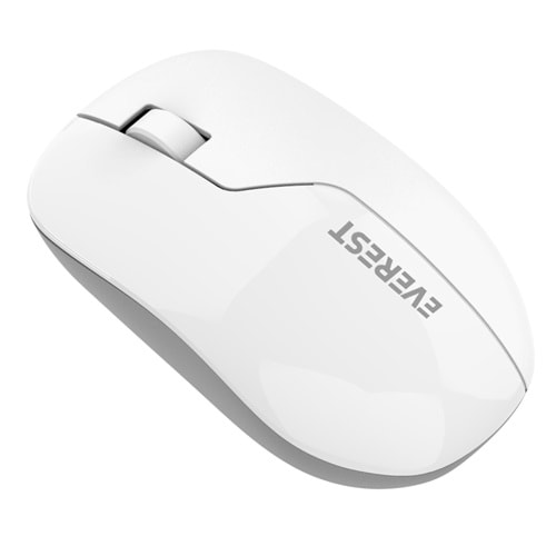 Everest SMW-973 USB Beyaz/Gri 2.4Ghz kablosuz mouse