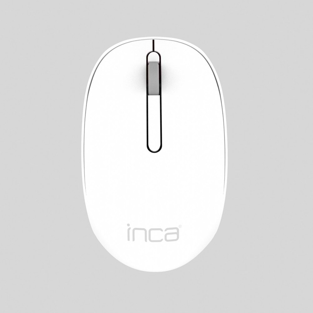 Inca IWM-241RB Candy Design 3D kabosuz beyaz mouse