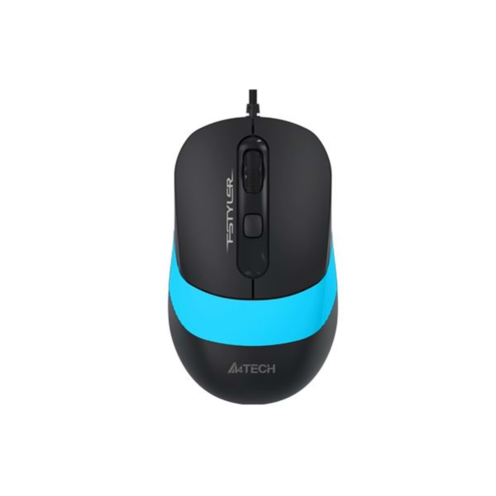 A4 Tech FM10 USB 1600 DPI siyah-mavi optik mouse