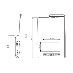 ACS ACR3901U-S1 Bluetooth 4.0 + USB ISO 7816 Temaslı Akıllı Kart Okuyucu / Kodlayıcı