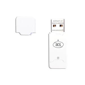 ACS ACR40T-A5 USB Type-C SIM Boyutlu Temaslı E-İmza Akıllı Kart Okuyucu