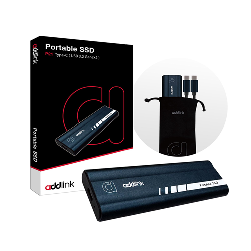 ADDLINK 2TB P21 AD2TBP21B2K 2000-1950MB/s SSD TYPEC SSD Harici Disk