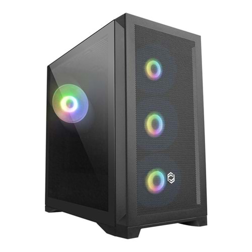 FRISBY 600w 80+ BRONZE FC-9475G CREVO Gaming Mid-Tower PC Kasası