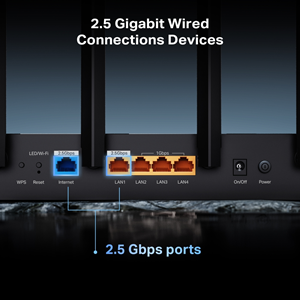 TP-LINK ARCHER BE400 WIFI7 BE6500 Çift Bant Router