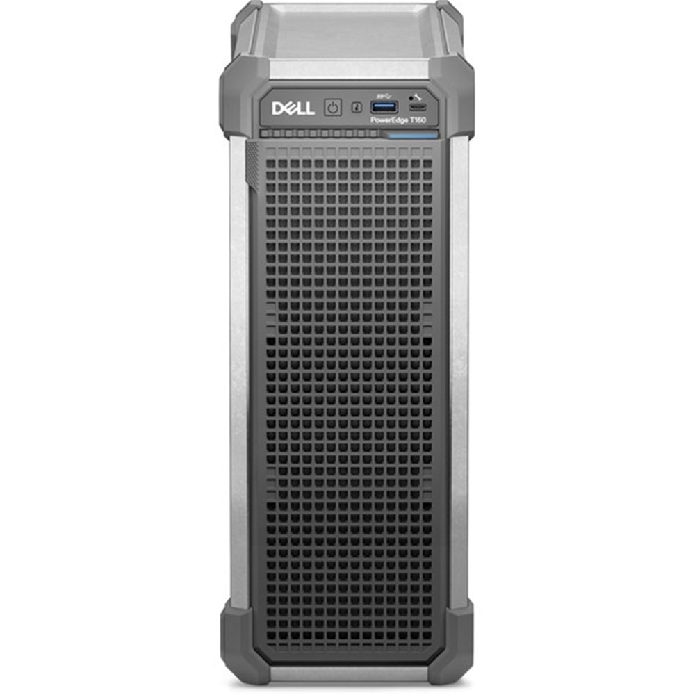 DELL T160 PET160SPL1_v0 E2414 32GB DDR5 UDIMM-1x480GB SSD- 300w 5U Tower Sunucu