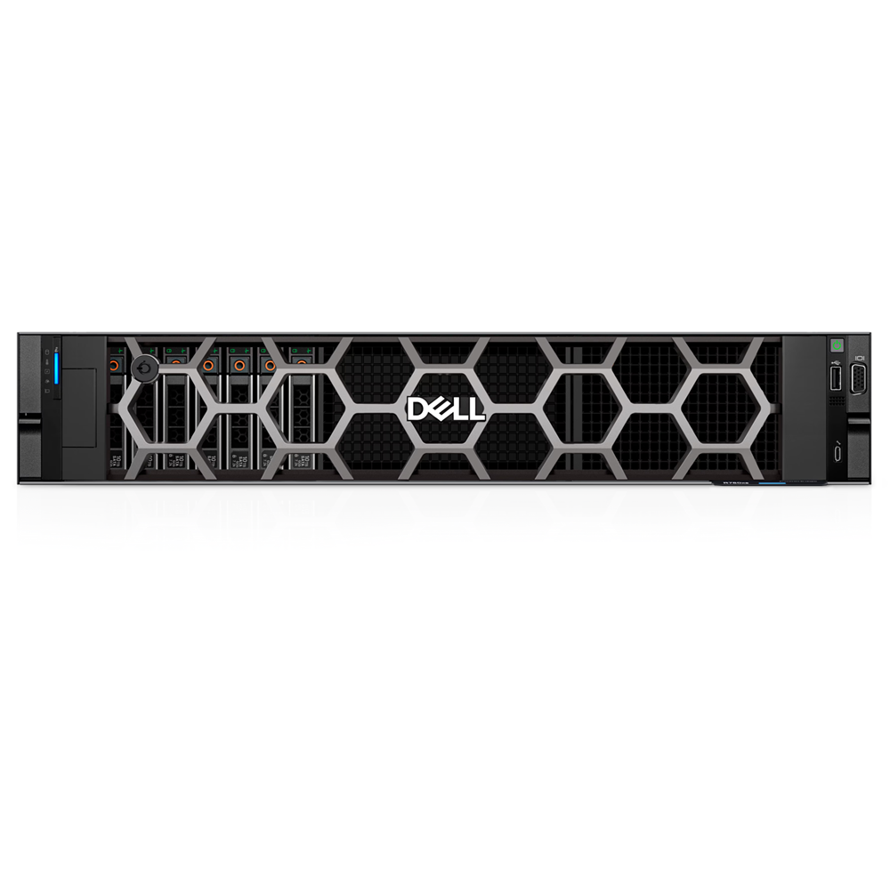 DELL POWEREDGE R760XS SPL2 SILVER 4510-128GB DDR5 RDIMM-480GB+2X3.84TB SSD-2x1100w Rack Sunucu