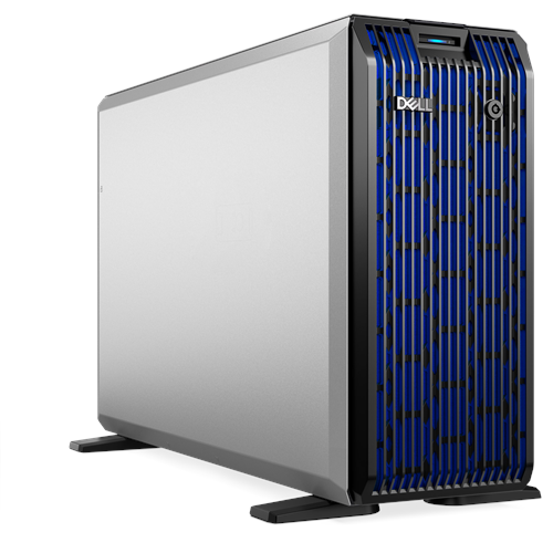 DELL POWEREDGE T360 SPL5 XEON 6353P-128GB DDR5 UDIMM-2X960GB+6X1.92TB SSD-Tower Sunucu