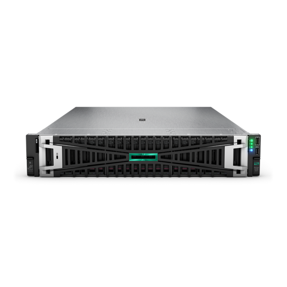 HPE Gold 5416S DL380 Gen11 P52561-421-32GB DDR5 RDIMM-2X3.84TB SSD-2U Rack Sunucu (11506)