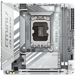 GIGABYTE B860I AORUS PRO ICE DDR5 HDMI-DP TYPEC PCIE 5.0 1851p mITX BEYAZ