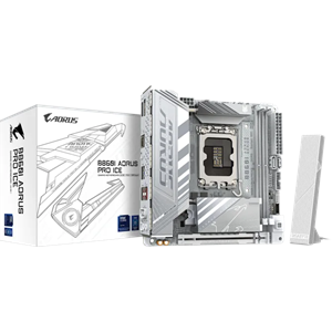 GIGABYTE B860I AORUS PRO ICE DDR5 HDMI-DP TYPEC PCIE 5.0 1851p mITX BEYAZ