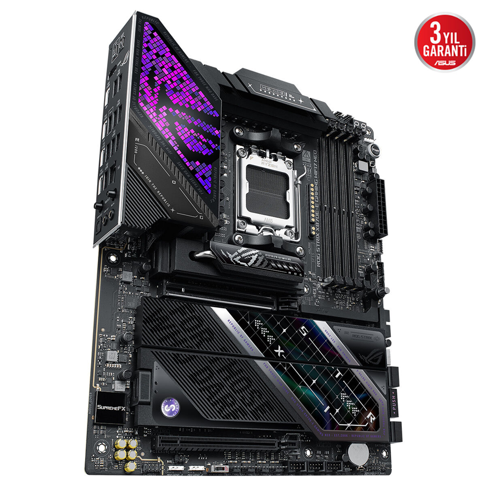 ASUS ROG STRIX X870E-E GAMING WIFI7 NEO DDR5 HDMI PCIE 5.0 AM5 ATX Anakart