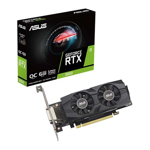 ASUS 6GB RTX3050-O6G-LP BRK GDDR6 96bit HDMI-DP PCIE 4.0