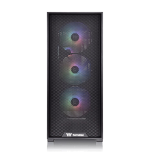 THERMALTAKE 650W 80+ BRONZE H390 TG CA-3Y9-65S1WE-00 4-ARGB Fanlı Gaming Mid-Tower PC Kasası
