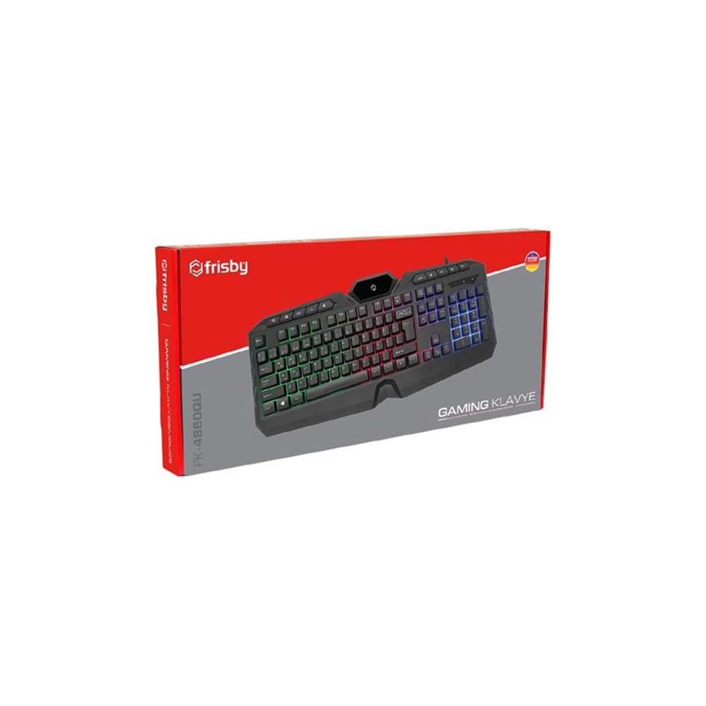 FRISBY FK-4860QU Kablolu USB Q Türkçe Multimedya Gaming Klavye