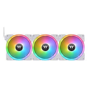 THERMALTAKE 120MM SWAFAN EX12 ARGB Kasa Fanı+Kontrolcü 3'lü set beyaz
