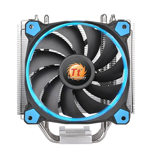 THERMALTAKE Riing Silent CL-P022-AL12BU-A Mavi Ledli AM4-2066p Hava Soğutmalı İşlemci Fanı 150w