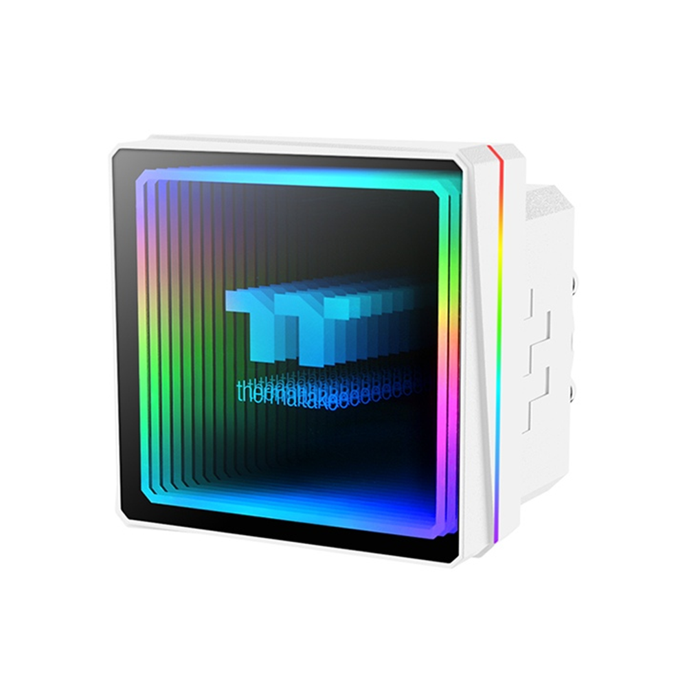 THERMALTAKE 240MM TH240 v3 CL-W467-PL12SW-A AM5-1851p Sıvı Soğutmalı İşlemci Fanı Beyaz