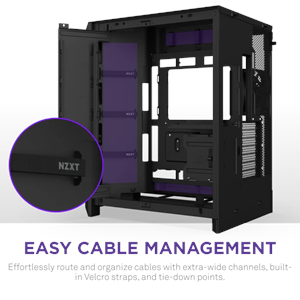 NZXT H9 FLOW CM-H92FB-01 Gaming Mid Tower PC Kasası 