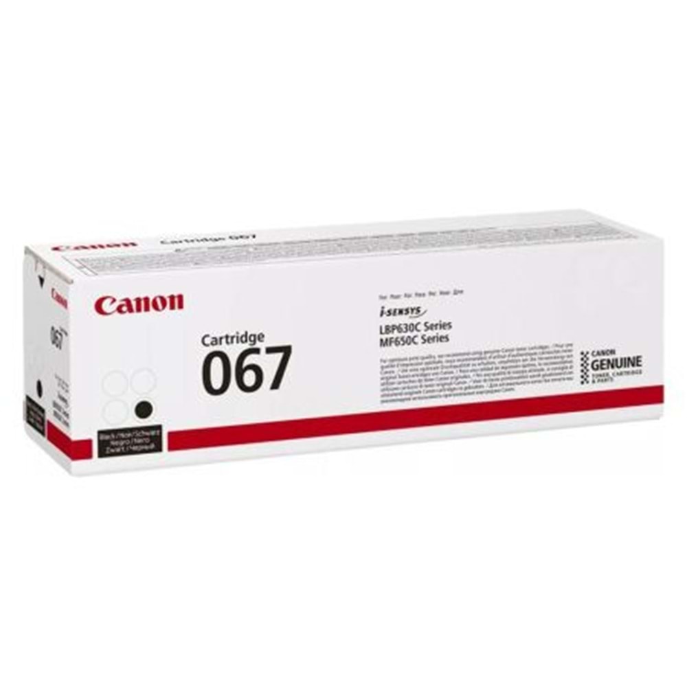 CANON 5102C002 CRG-067 Black Siyah Orijinal Toner 1.350 Sayfa