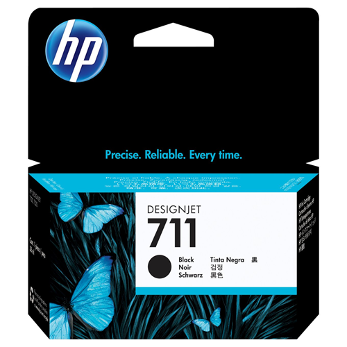 HP 711 CZ129A Siyah DesignJet Orijinal Mürekkep Kartuşu