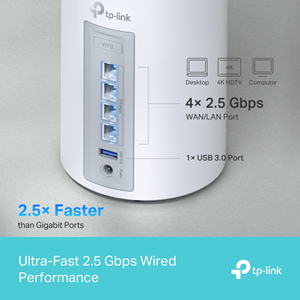 TP-LINK DECO BE65 WIFI7 BE9300 Mesh Router 2'li paket