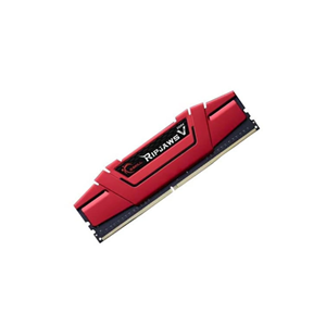 GSKILL 8GB DDR4 3000MHZ CL16 PC RAM / RipjawsV F4-3000C16S-8GVRB Kırmızı 