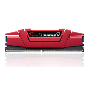GSKILL 8GB DDR4 3000MHZ CL16 PC RAM / RipjawsV F4-3000C16S-8GVRB Kırmızı 