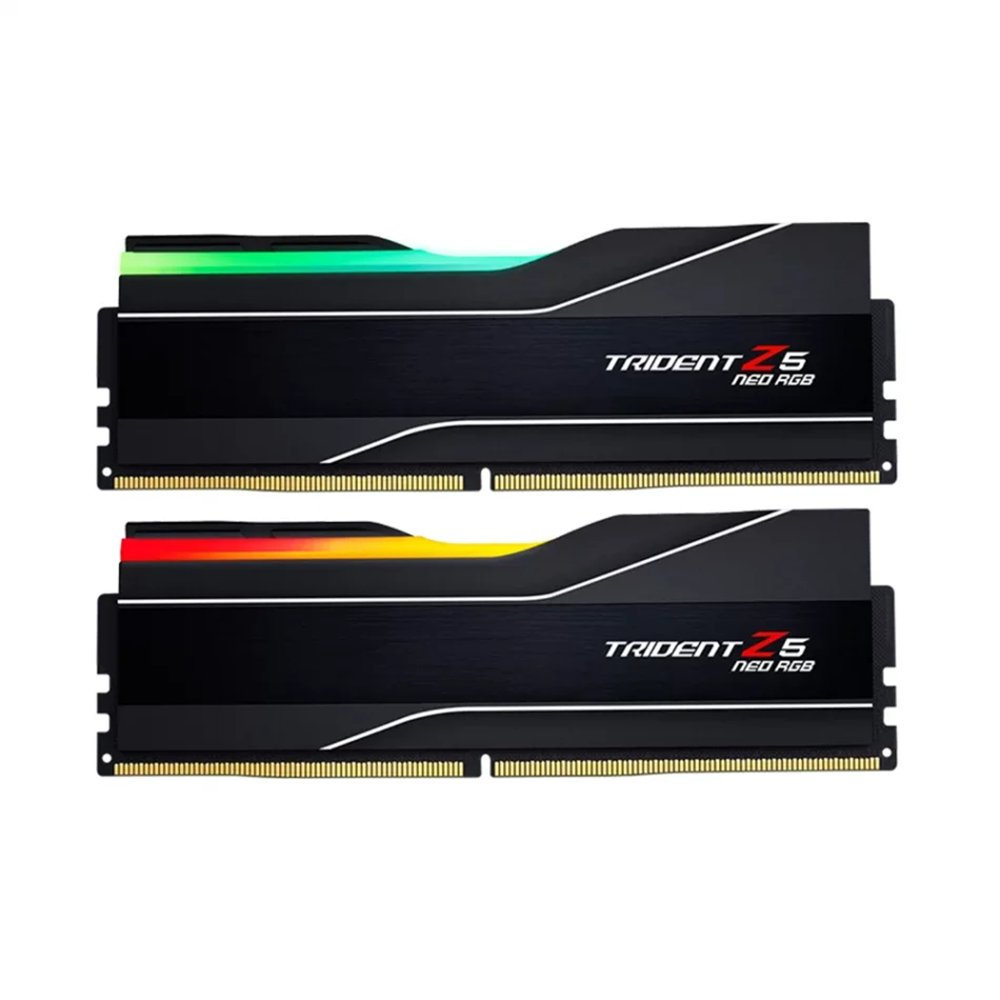 GSKILL 96GB (2X 48GB) DDR5 6000MHZ CL30 RGB DUAL KIT PC RAM / TRIDENT Z5 NEO F5-6000J3036F48GX2-TZ5NR