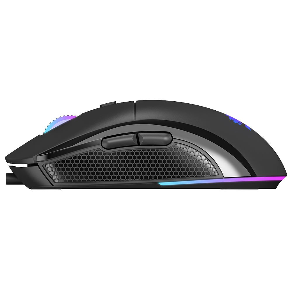 GAMEBOOSTER M11 Dire RGB Aydınlatmalı Siyah Profesyonel Gaming Mouse