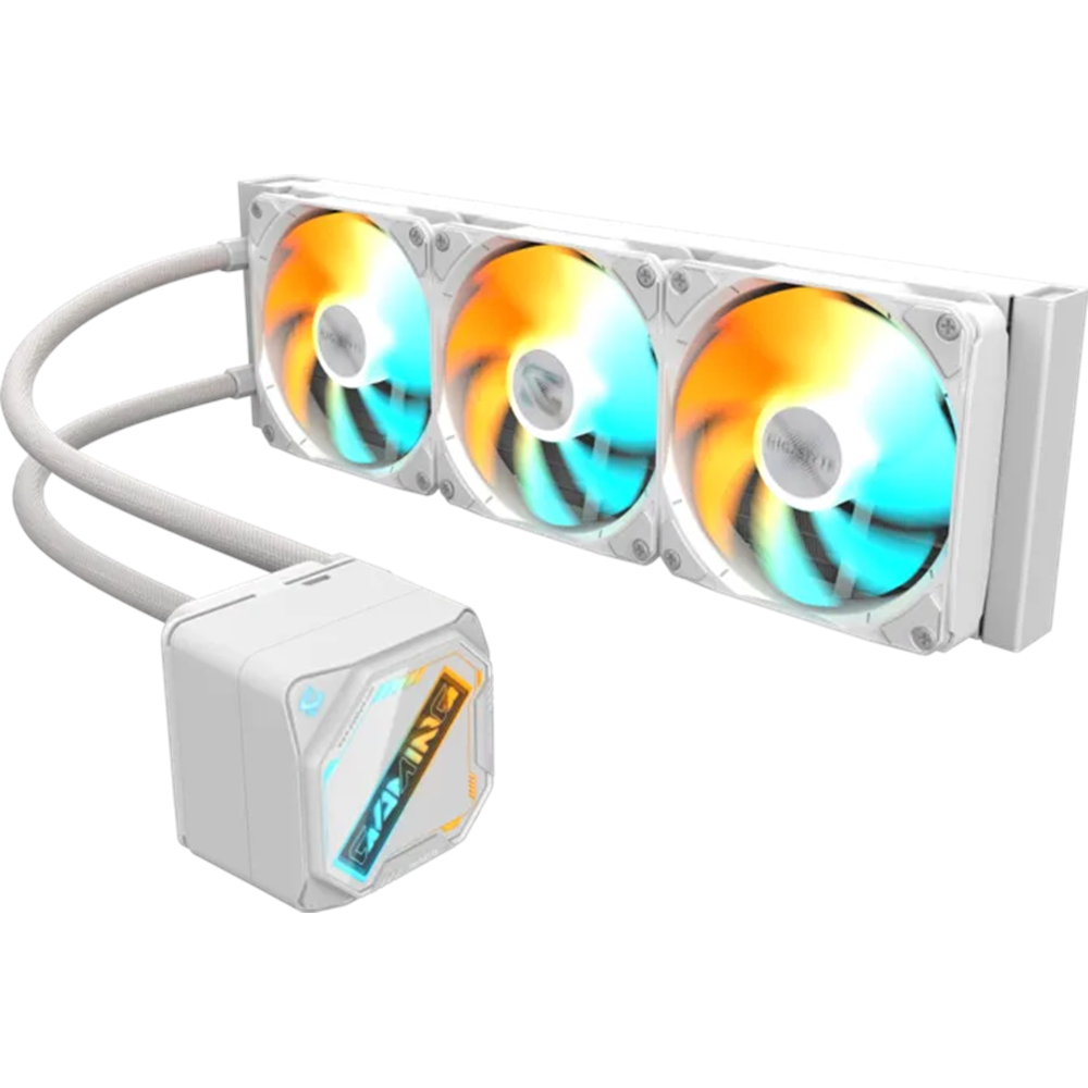 GIGABYTE 360MM GAMING 360 ICE ARGB AM5-1851p Sıvı Soğutmalı İşlemci Fanı Bayaz