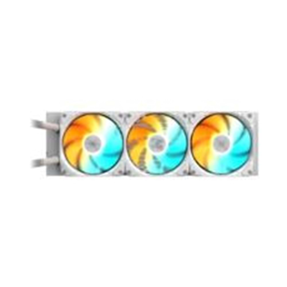 GIGABYTE 360MM GAMING 360 ICE ARGB AM5-1851p Sıvı Soğutmalı İşlemci Fanı Bayaz