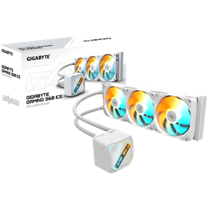 GIGABYTE 360MM GAMING 360 ICE ARGB AM5-1851p Sıvı Soğutmalı İşlemci Fanı Bayaz
