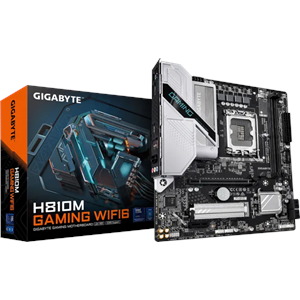 GIGABYTE H810M GAMING WIIFI6 HDMI-DP PCIE 4.0 1851p mATX