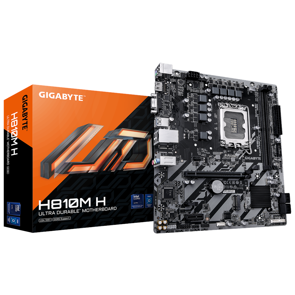 GIGABYTE H810M-H DDR5 HDMI PCIE 4.0 1851p mATX