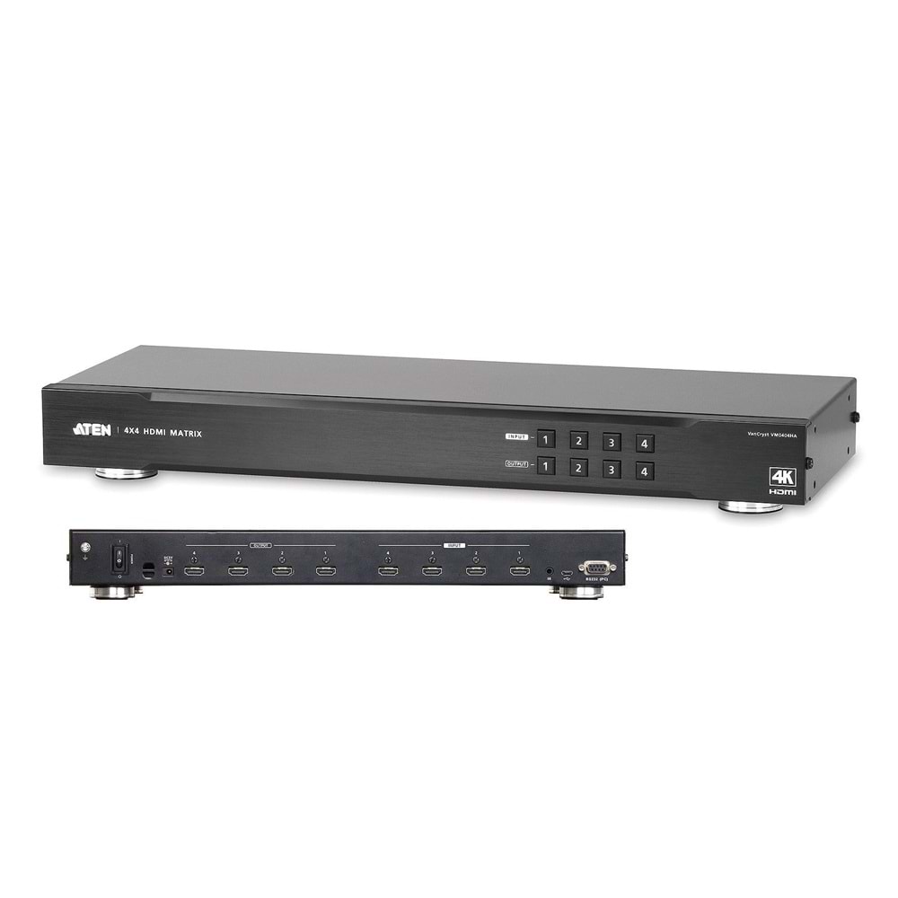 Aten-VM0404HA 4K HDMI Video Matrix Switch, 4 giriş/4 çıkış
