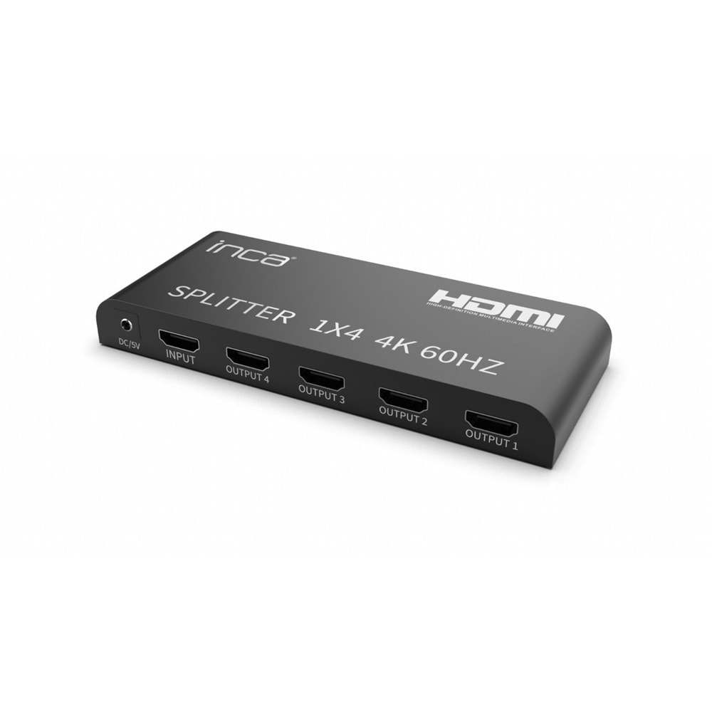 Inca IHSK-460 Hdmı 1giriş 4 çıkış 4K60Hz çoklayıcı