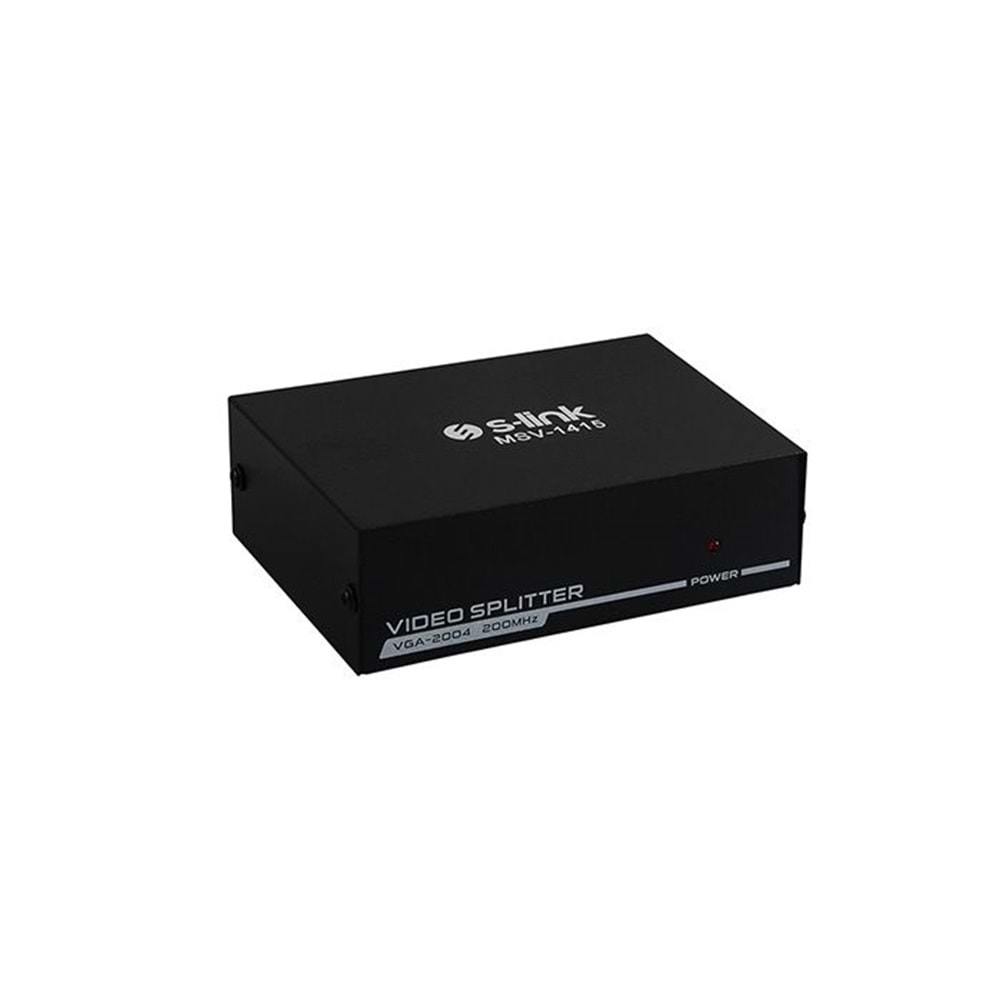 S-link MSV-1415 4'lü VGA 150Mhz Monitör Çoklayıcı