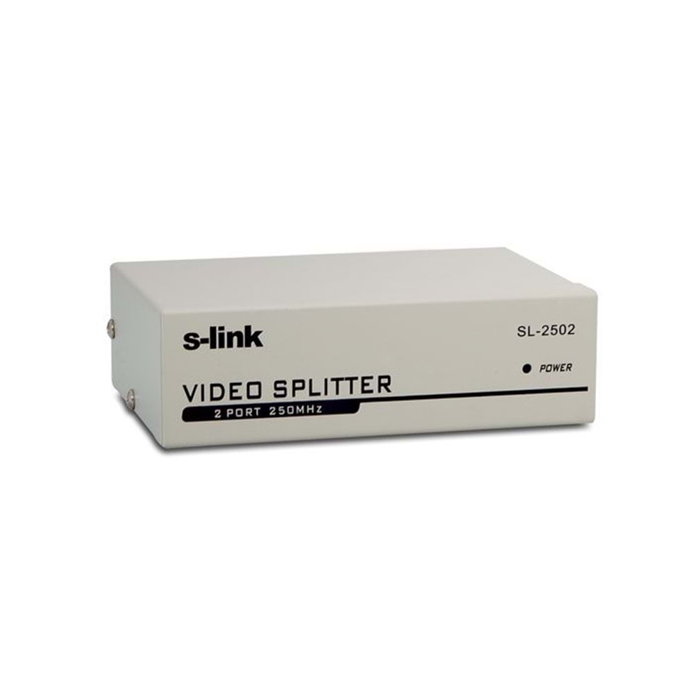 S-link SL-2502 2'li VGA 250Mhz Monitör Çoklayıcı
