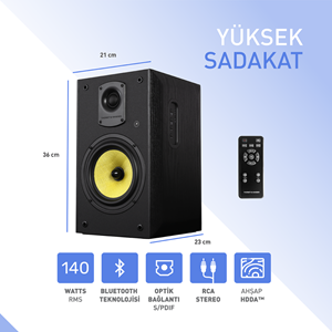 Thonet & Vander KUGEL 2.0 140W Cinema Hoparlör Gen2 - 2.0 Sistem