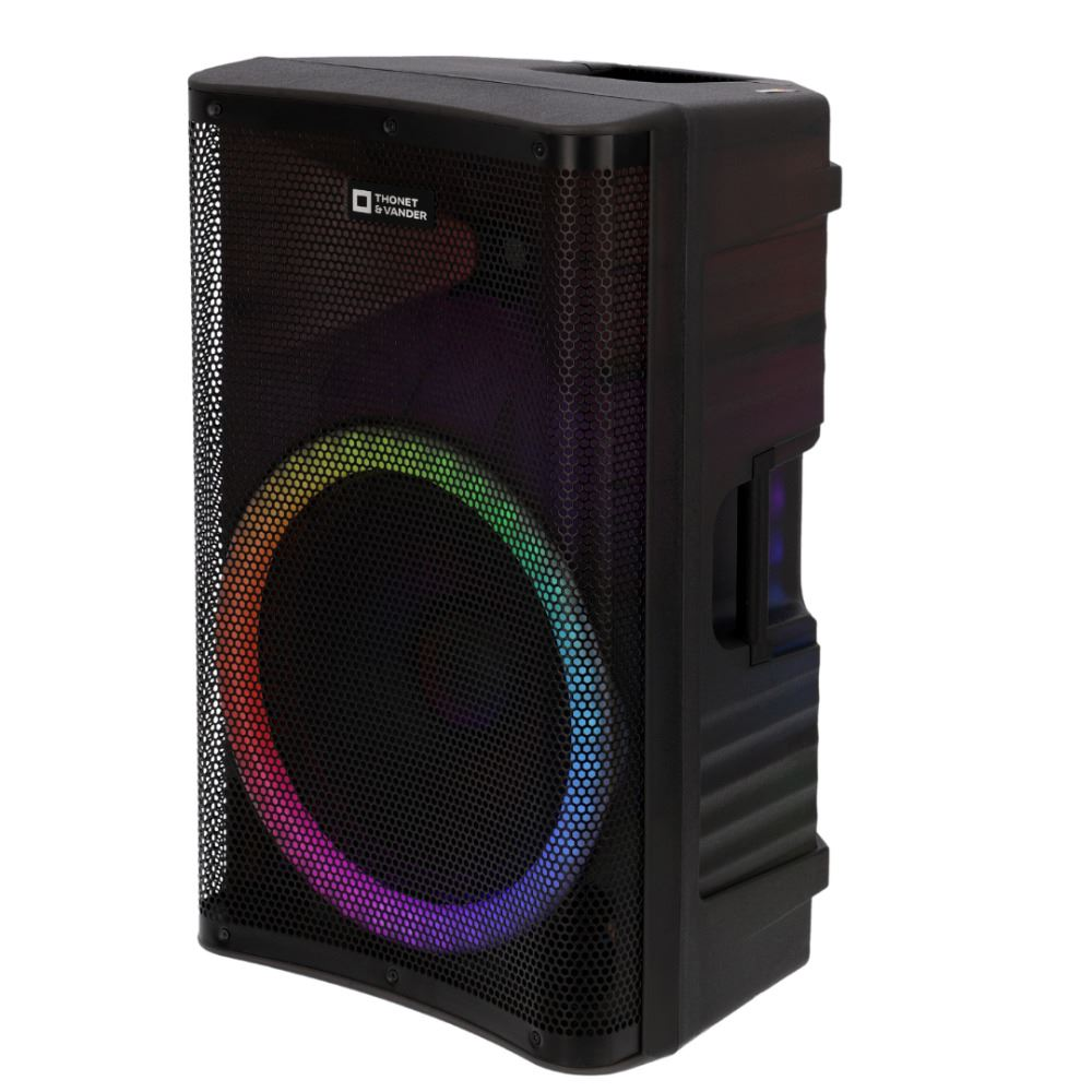 THONET & VANDER Stark Gen2 HK096-03646 250W RMS TWS Bluetooth 5.0 RGB Kablosuz Mikrofonlu Party Speaker
