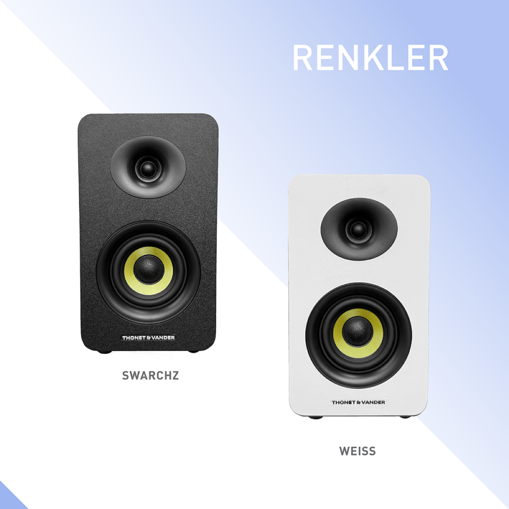 Thonet & Vander KUMPEL 2.0 50W Beyaz Speaker - 2.0 Sistem - 50W RMS