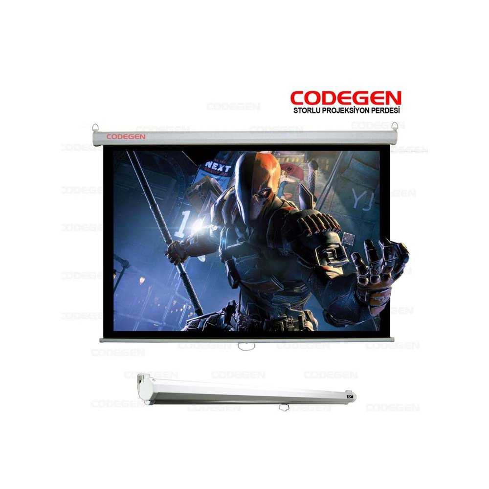 Codegen (FAX-30) 300x225 Storlu projeksiyon perde